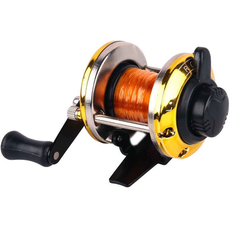 Ice Fishing Small Plate Reel  Pre-Lined Drum Reel