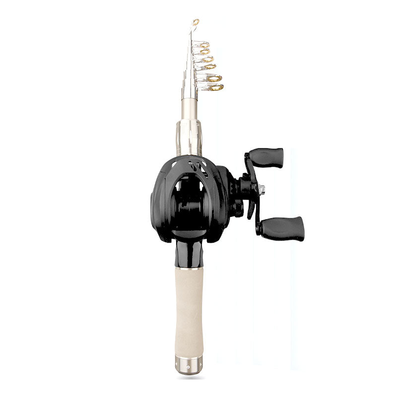 Ultra-short Portable Telescopic  Casting Travel Rod