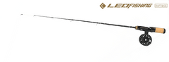 One Piece Flat Ice Fishing Rod