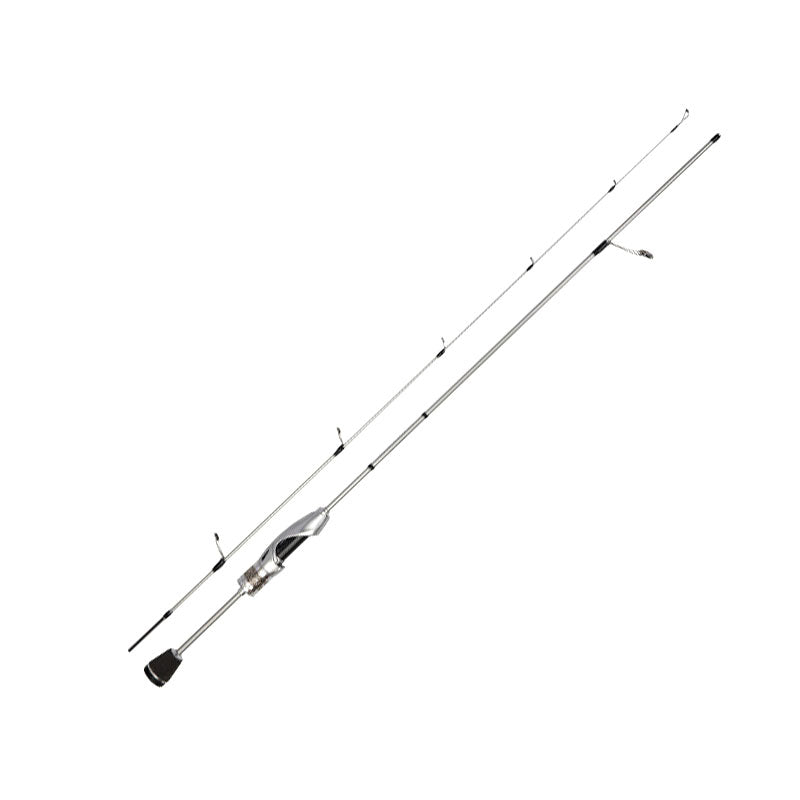 Metallic Punk-style Spinning Fishing Rod