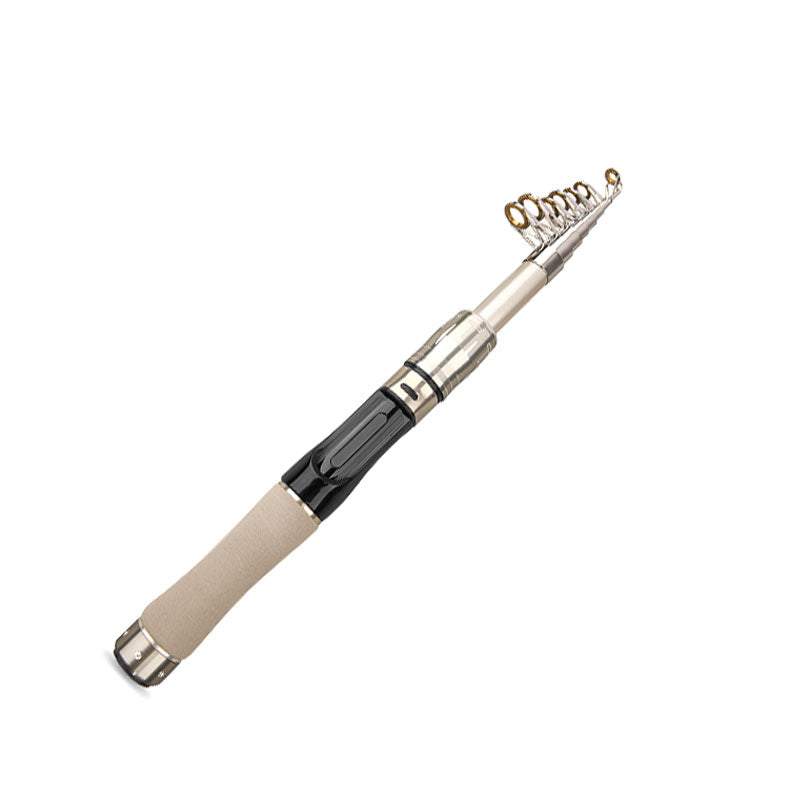Ultra-short Portable Telescopic  Casting Travel Rod