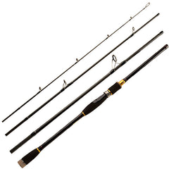 4 Pieces Portable Bass  Spinning Rod