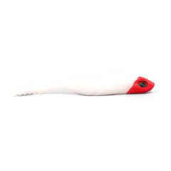  Eco-friendly-Two-Tone_T-Tail_Fish_Shaped_Bait-White
