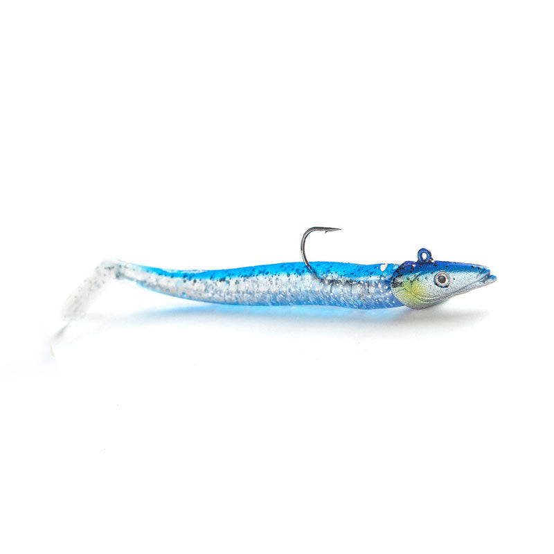 Long-Cast_Jig_Head_Soft-Body_Fish-Blue