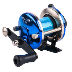 Ice Fishing Small Plate Reel  Pre-Lined Drum Reel
