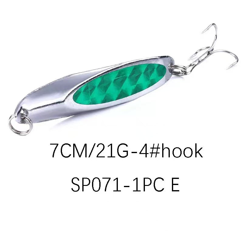 Fish-Scale Texture Spinner Bait