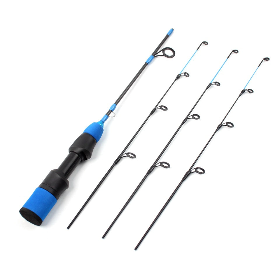 3-tip ice fishing rod