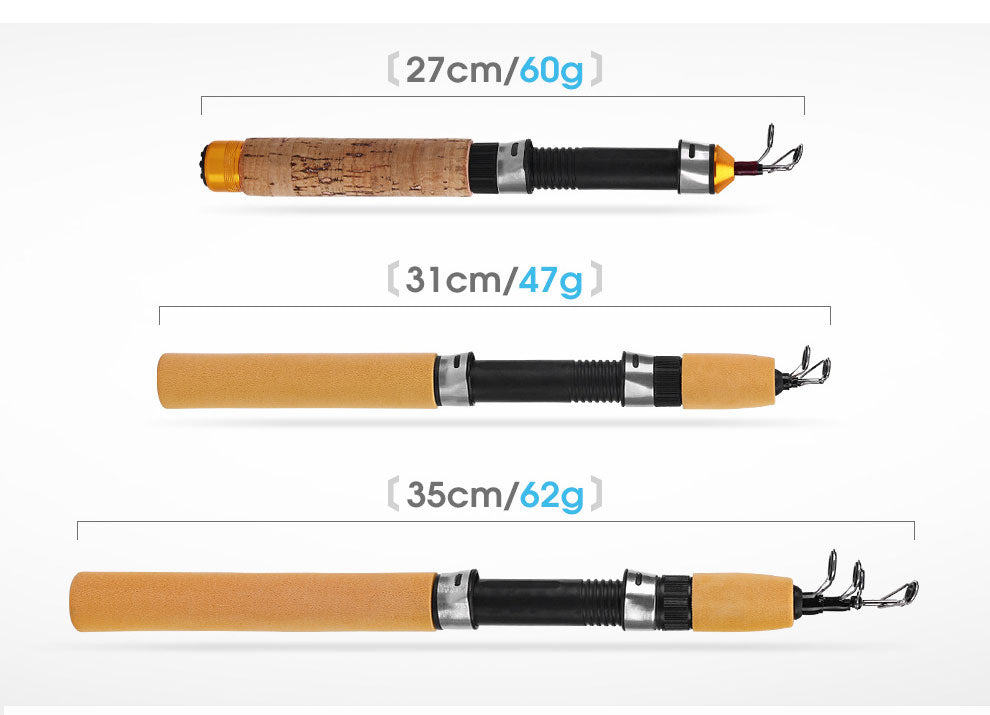 Flexible Ice Fishing Rod Combos