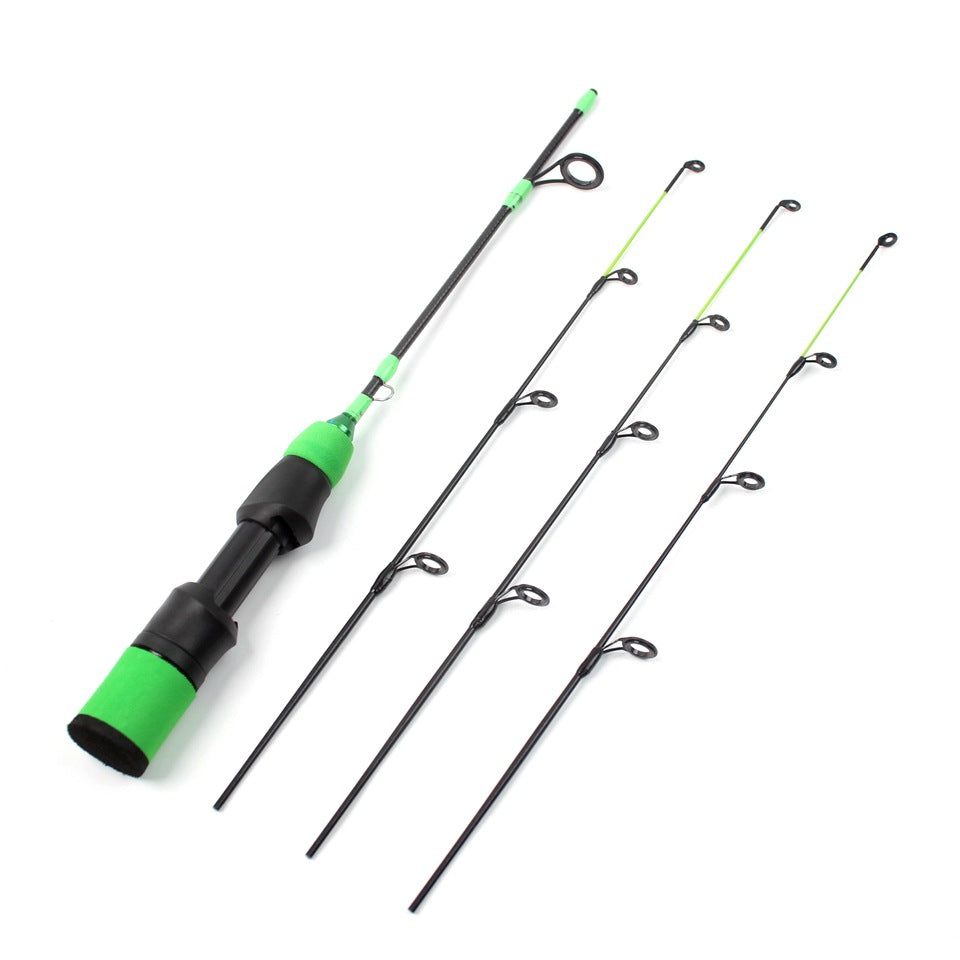 3-tip ice fishing rod