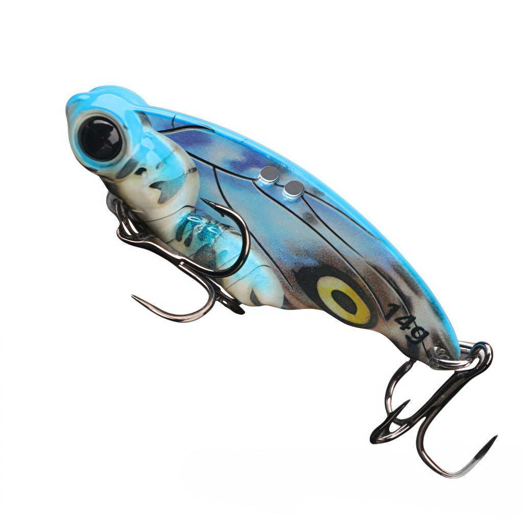 Bio-Butterfly Blade Bait: Lifelike Flutter for Predatory Strikes