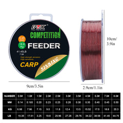 160yds丨330yds (150m丨300m ) Feeder Camo Carp Line