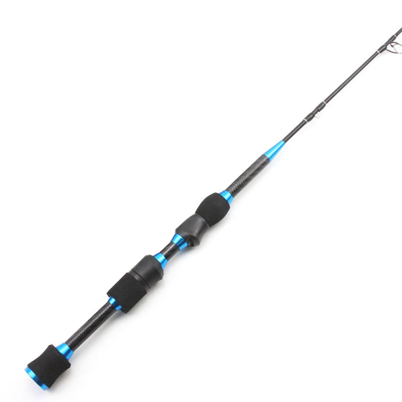 2 Pieces Blue Ice Fishing Rod Combos