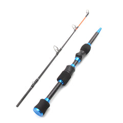 2 Pieces Blue Ice Fishing Rod Combos